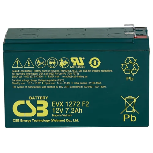 Аккумулятор CSB EVX1272 F2 Аккумулятор CSB EVX1272 F2